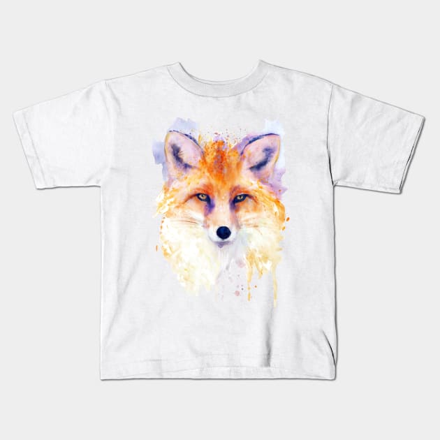 Miss Foxy Kids T-Shirt by Marian Voicu